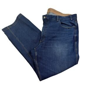 Duluth Heavy Duty Chore Work Flex Ballroom Relaxed Jeans Men's Size 48/32